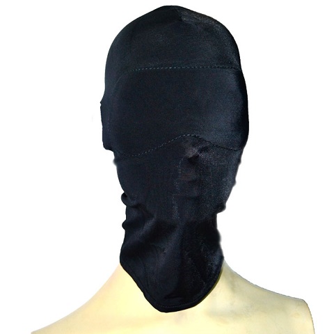Сплошная шлем-маска черная